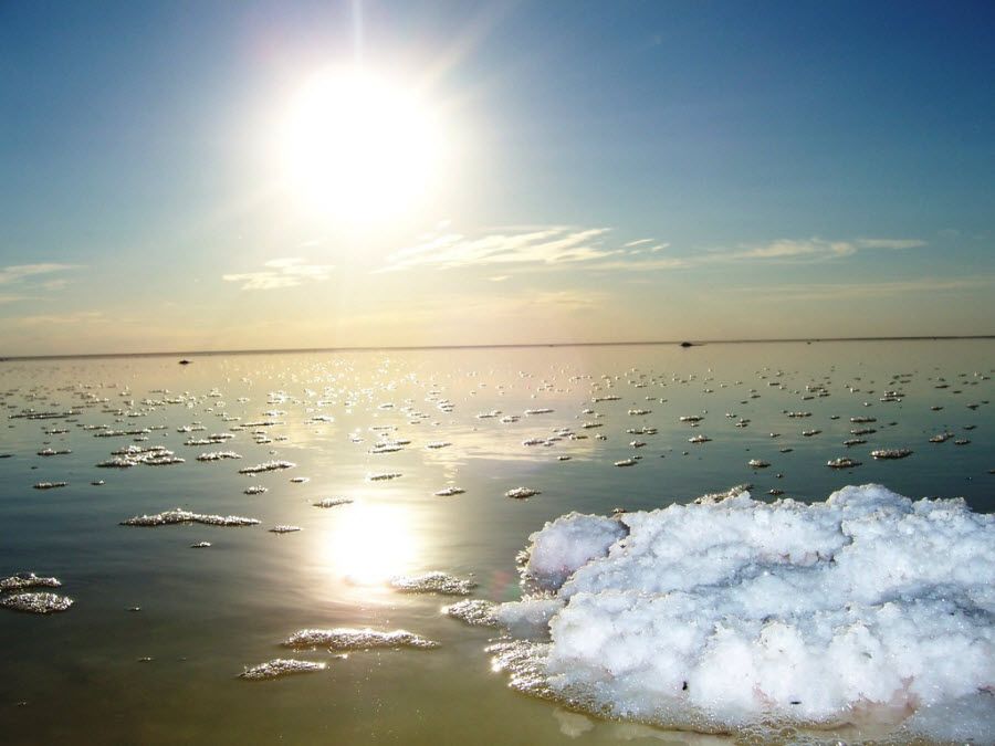 Эльтон — самое солёное озеро России
